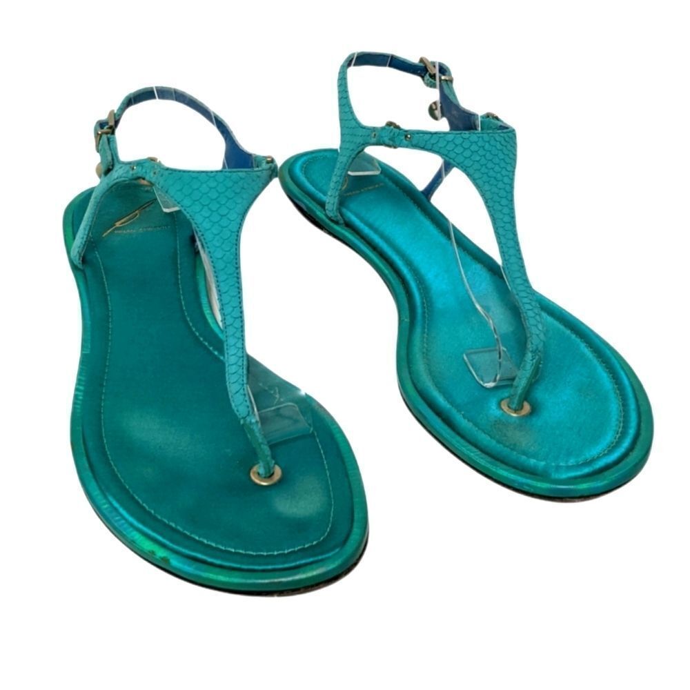 BRIAN ATWOOD Corentine Leather Thong Sandals 9 - Picture 8 of 8